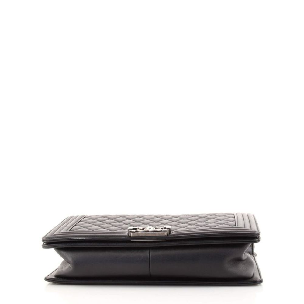 Chanel Boy Flap Bag Quilted Calfskin New Medium Black - Picture 4 of 9